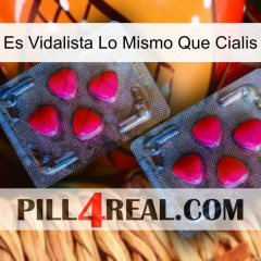 Is Vidalista The Same As Cialis 14